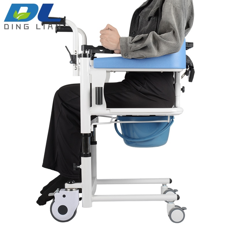 Factory Direct Popular Medical Assistive Equipment Adjustable Transfer Medical Wheelchair for Paralyzed/Cerebral Palsy Patients