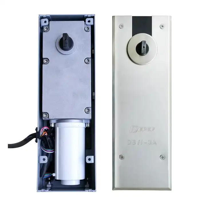 Dsw-3A Max. Door Weight 150kg Electric Ground Spring Floor Automatic Glass Swing Door Opener for Retail Stores