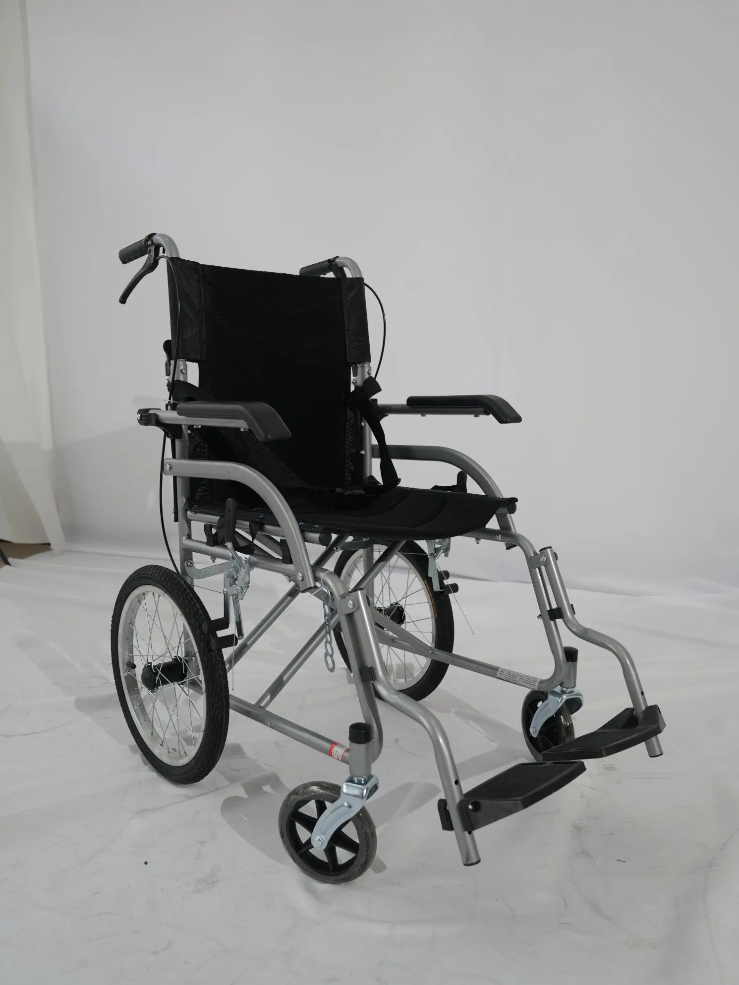 Folding Lightweight Wheelchair Mobility Distance Healthcare Elderly Wheelchair