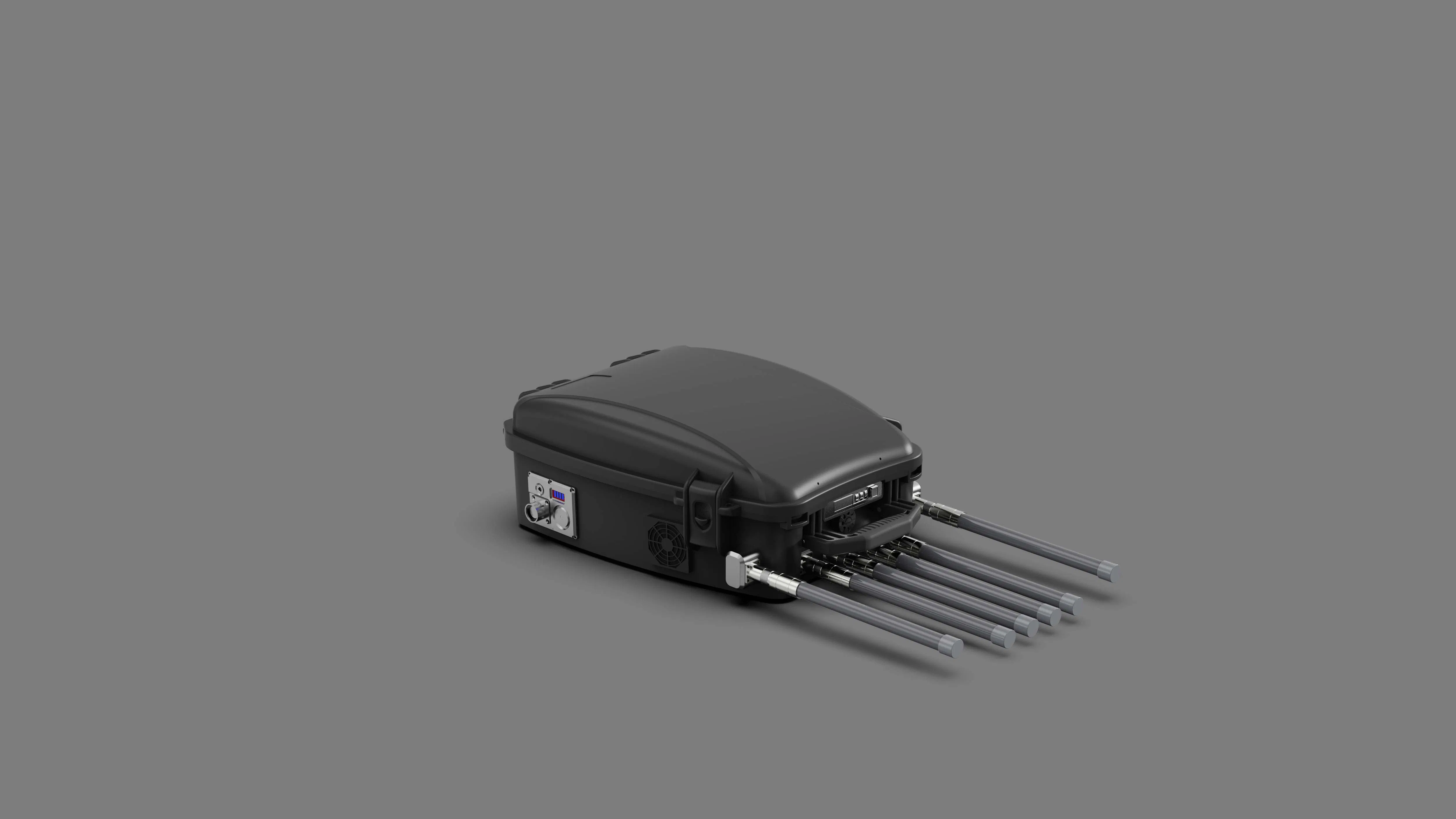 Ragine Integrate Writing Frequency Detection Jamming Device Premium Spoofing Protection Low Altitude Jammer Fpv Jamming Device