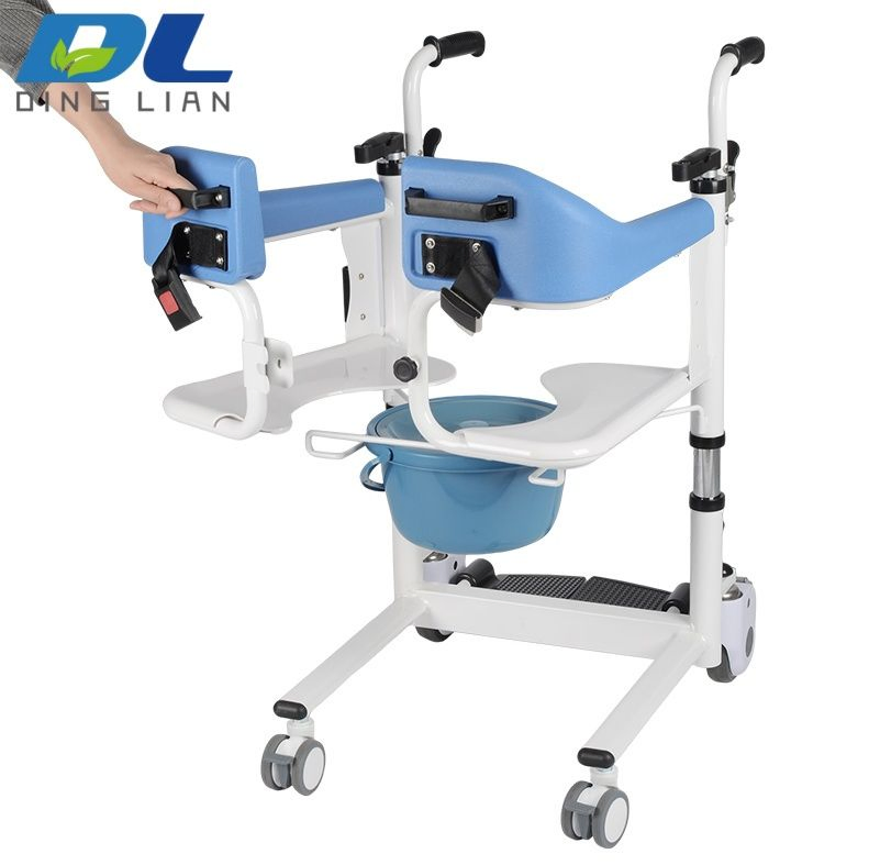 Factory Direct Popular Medical Assistive Equipment Adjustable Transfer Medical Wheelchair for Paralyzed/Cerebral Palsy Patients