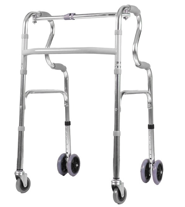 Rehabilitation Aluminum Walker Medical Equipment for Patients