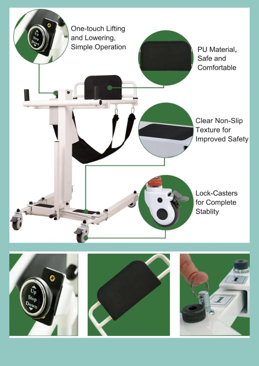 Transfer Chair Detail 2