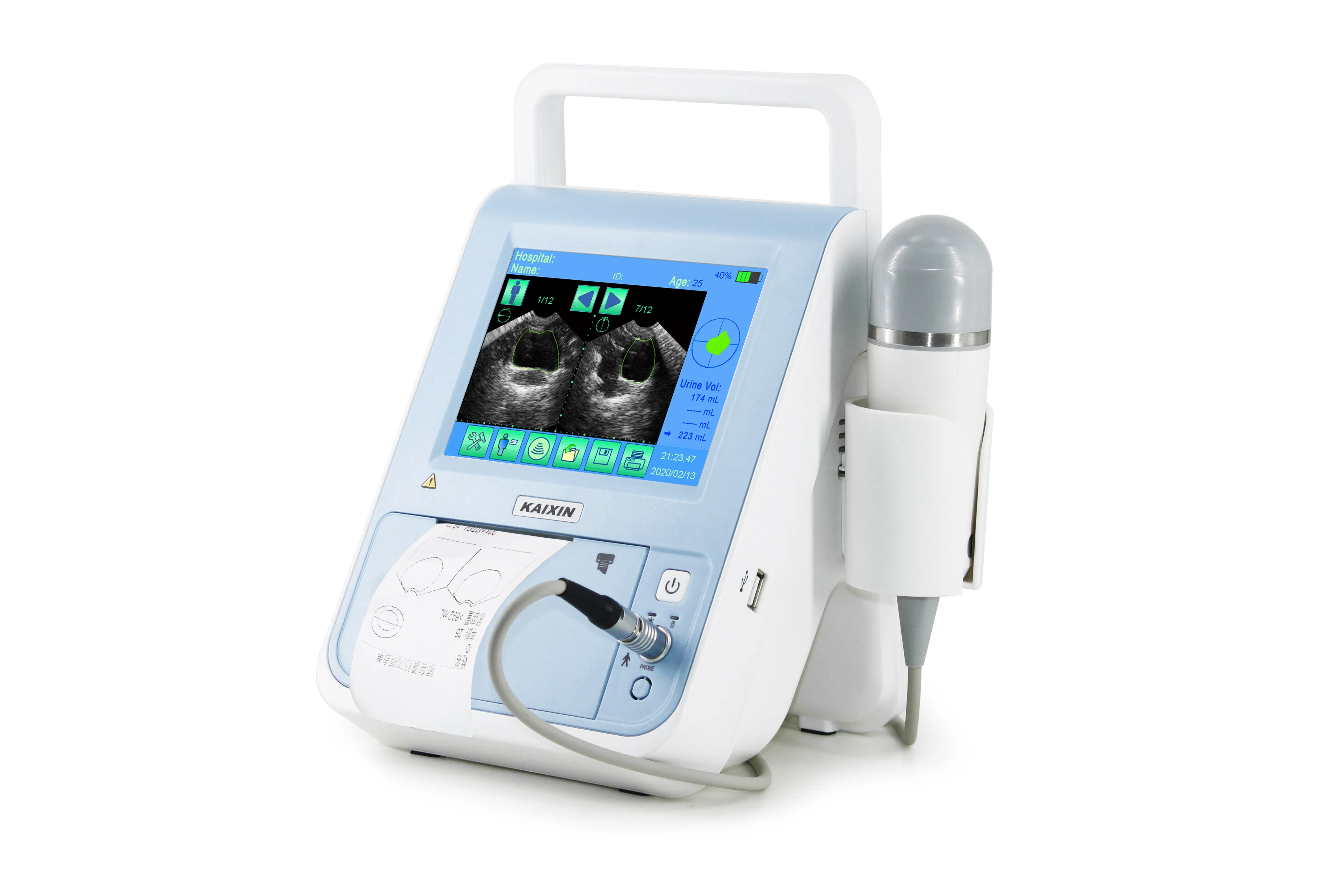 Kaixin Bvt01 Bladder Scanner with CE for Special Care and Urology Rehabilitation