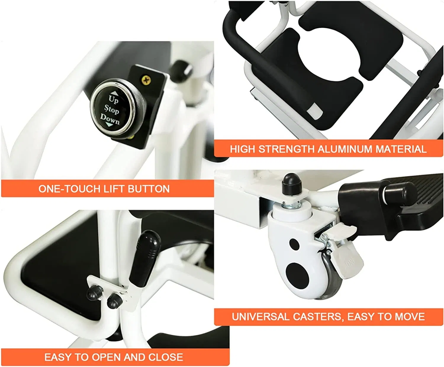 Patient Lifting Equipment Disabled Transfer Wheelchair Hoist for Handicapped