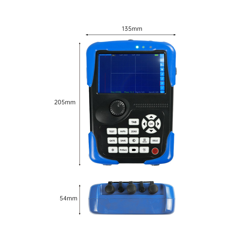 Et Device Testing Equipment Handheld Portable Eddy Current Flaw Detector for 4mm Surface Flaw in Metal Manufacturing