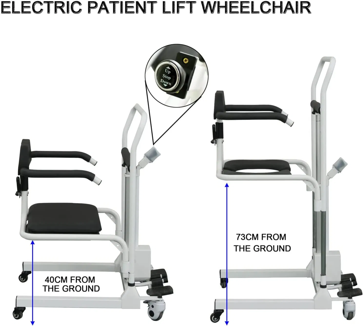 Patient Lifting Equipment Disabled Transfer Wheelchair Hoist for Handicapped