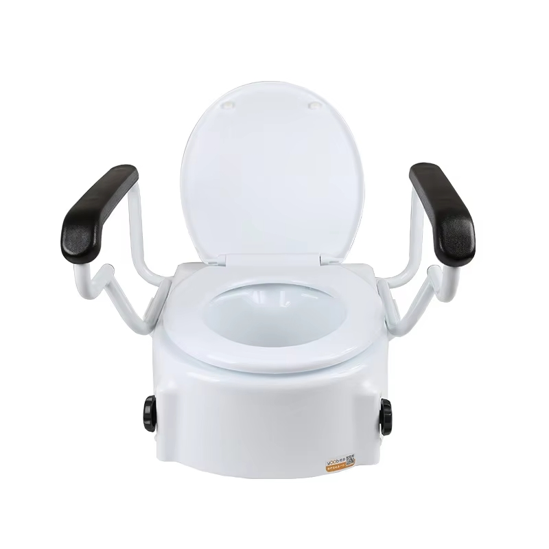 Toilet Bowl Booster Cover Elevated Commode Raised Toilet Seat Bathroom Safety Equipment
