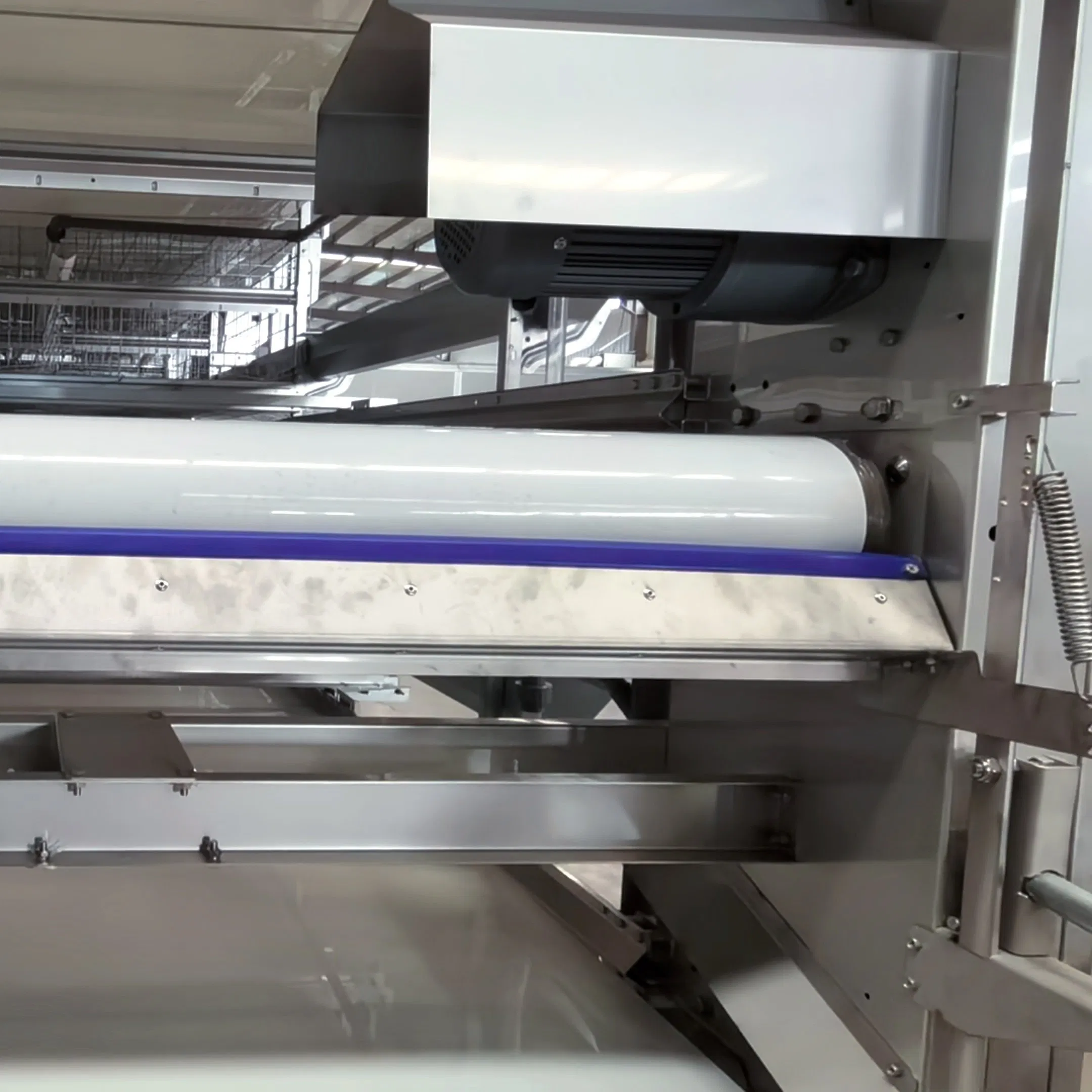 Poultry Farm Broiler Chicken Cage Automatic Remote Control Manure Removal Equipment