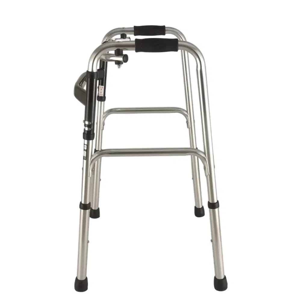 Portable Adjustable Walker with Wheels for Senior Independence