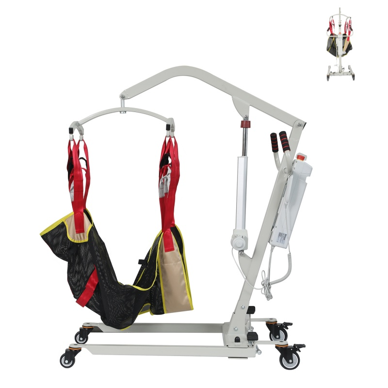 Foldable Patient 60cm Adjustable Height Transfer Aid Electric Hoist Type Patient Lift Lifting Equipment Enjoycare