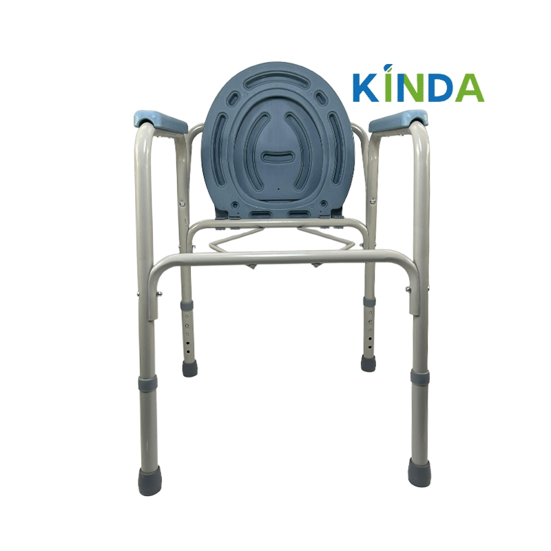 Comfortable Accessible Toilet Chair for Mobility Aid Users