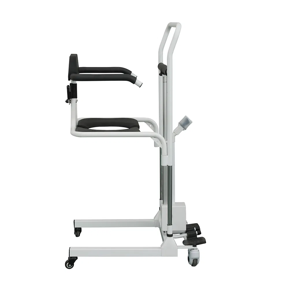 Health Equipment for Elders: Electric Commode Chair with Brake