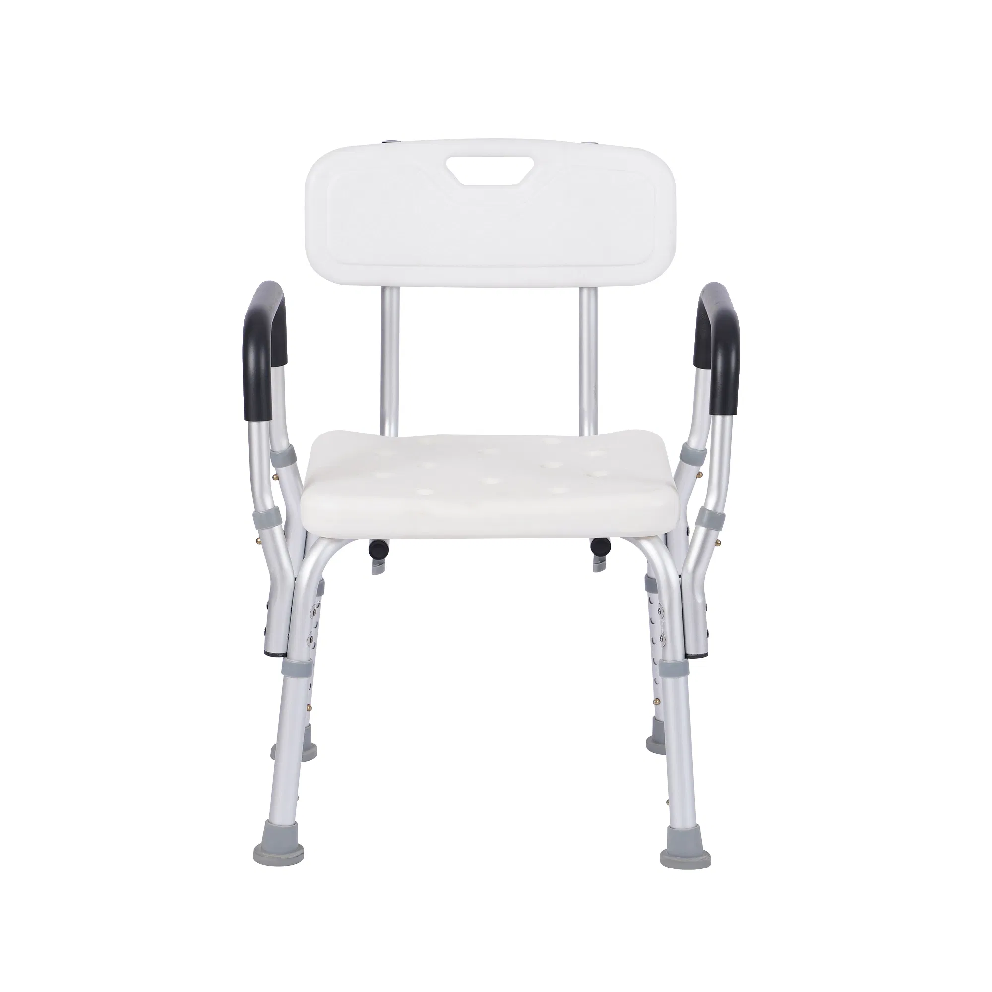 Shower Chair Bath Stool Seat with Armrest and Backrest Bath Stool Adults Elderly and Disabled