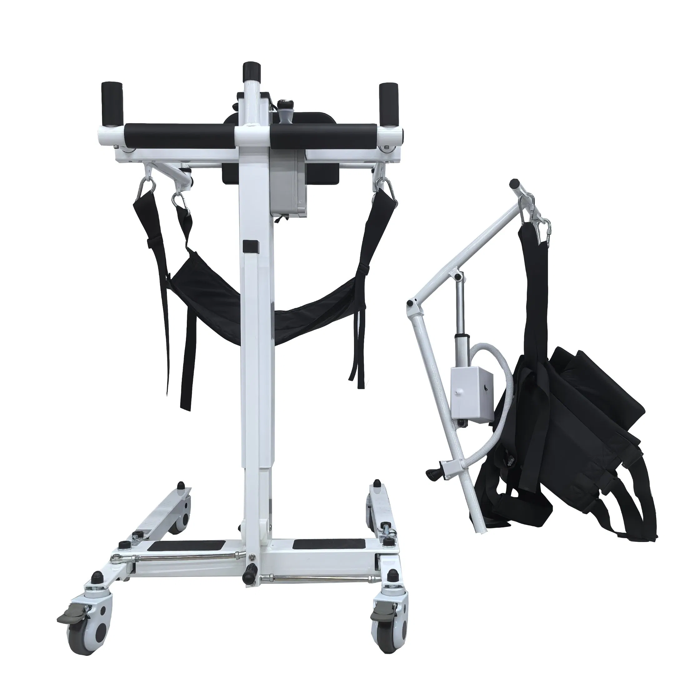 Home Nursing Foldable Patient Transfer Lift Electric Sit to Stand Mobility Aid