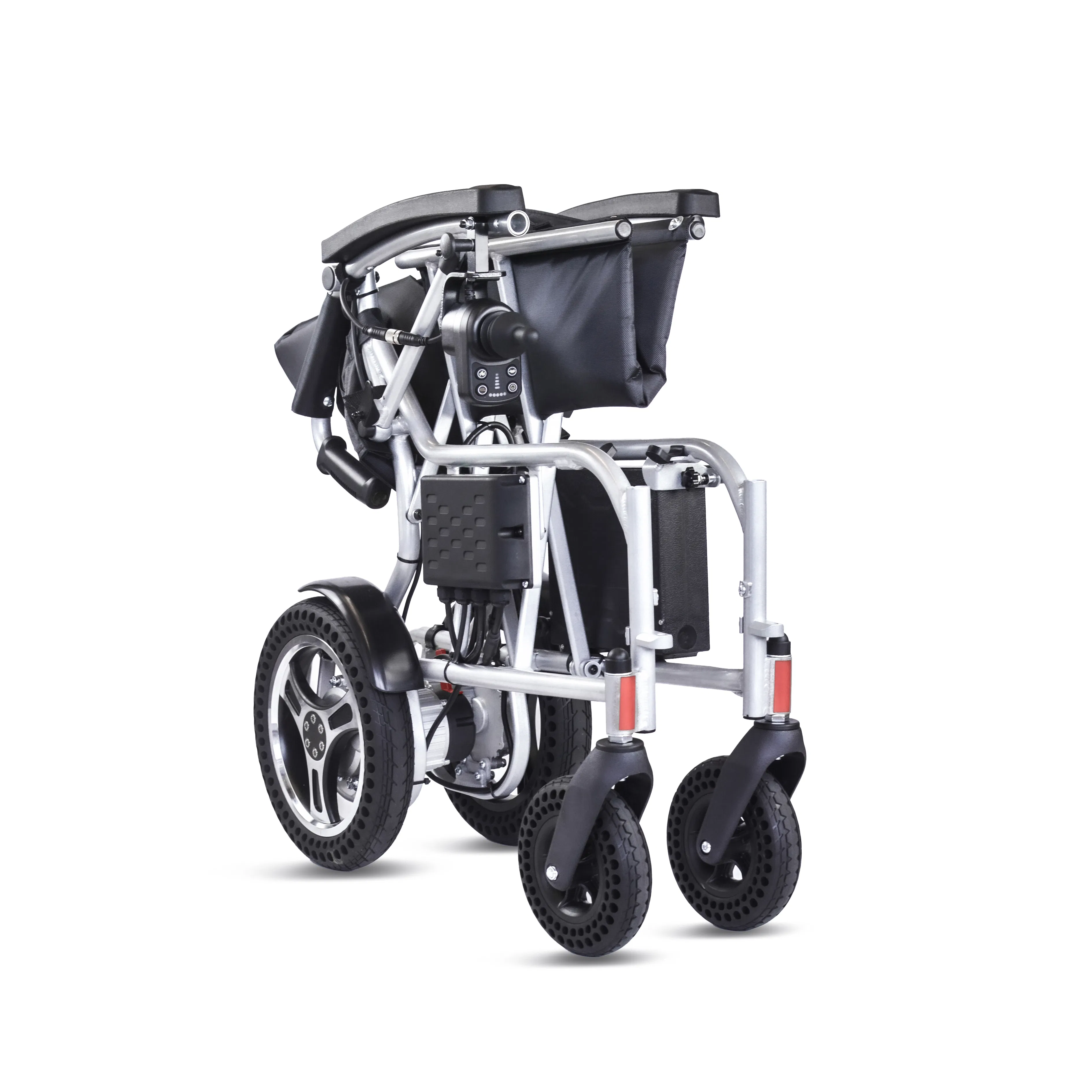 Extra Wide Electric Wheelchair with 100kg Load Capacity and Dual 150W Motors