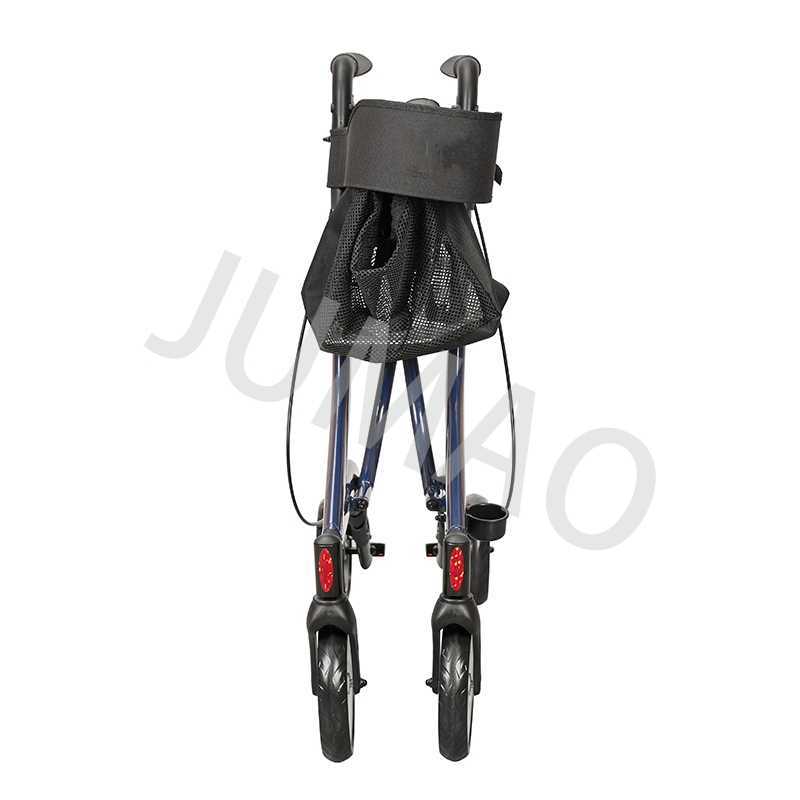 Premium Lightweight Aluminum Rollator with Comfortable Seat for Seniors