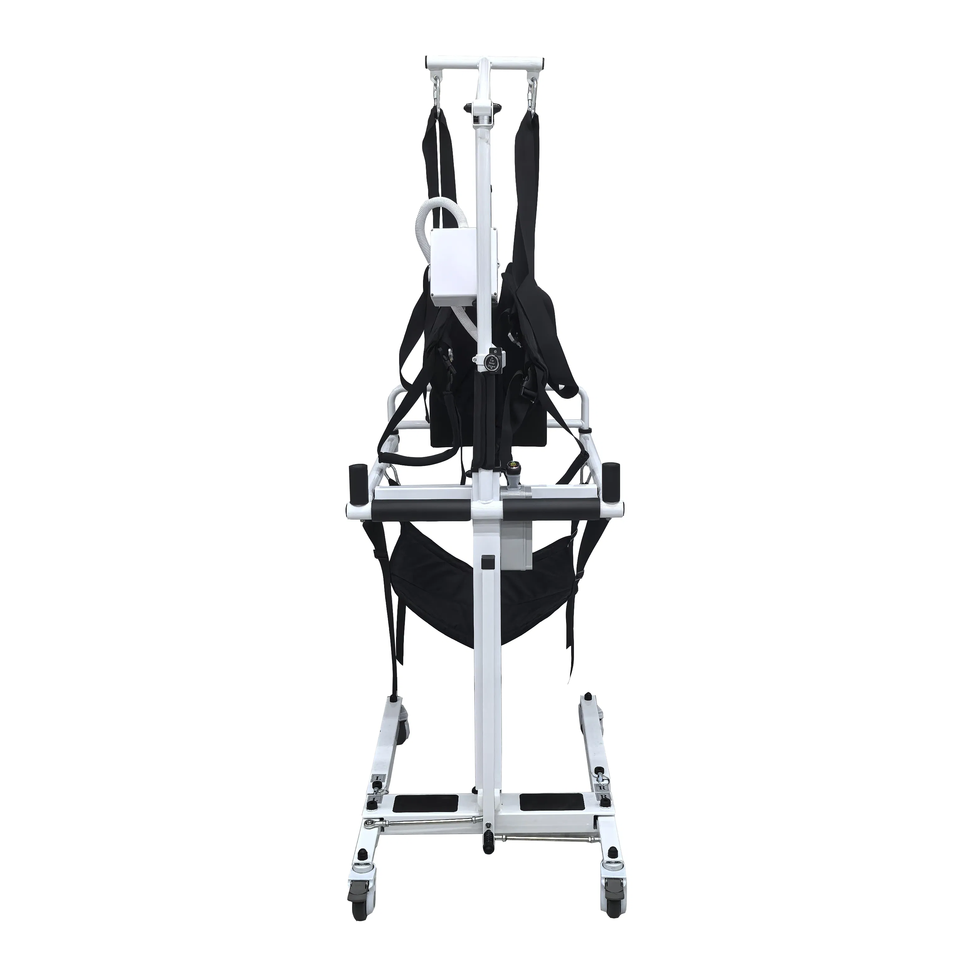 Folded Hoist Transfer Wheelchair - 300lbs Load, Excellent Mobility Solution