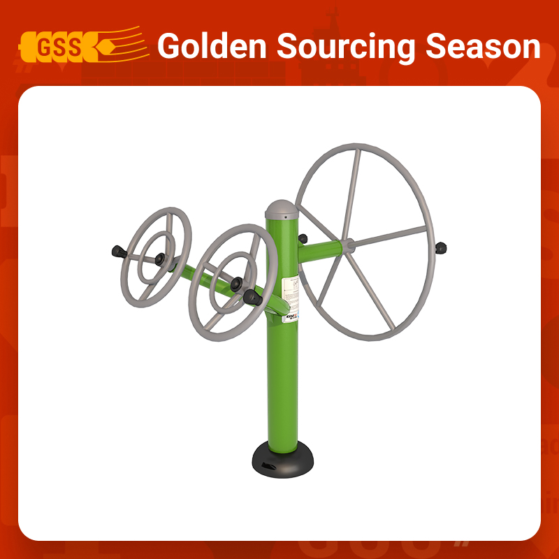 Adaptive Outdoor Fitness Gym Equipment for Disabled Users