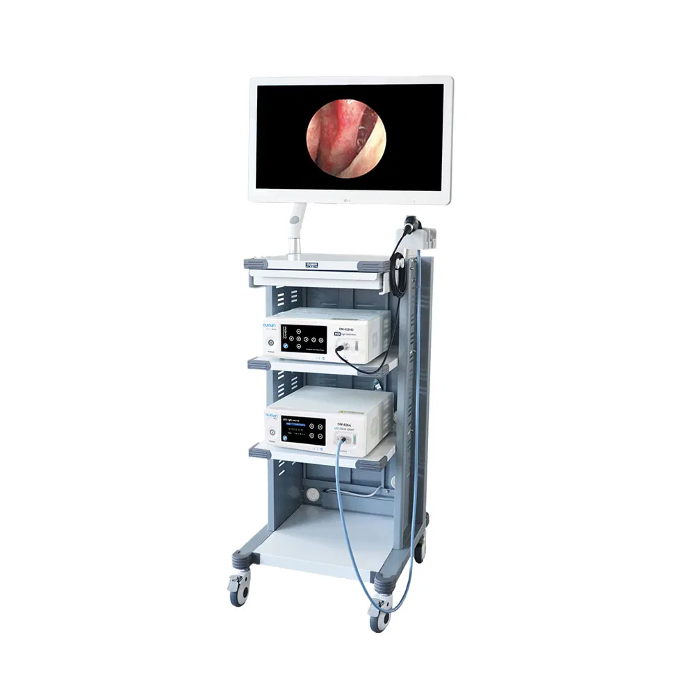 Ergonomic Layout Mobile Surgical Endoscopy Tower System