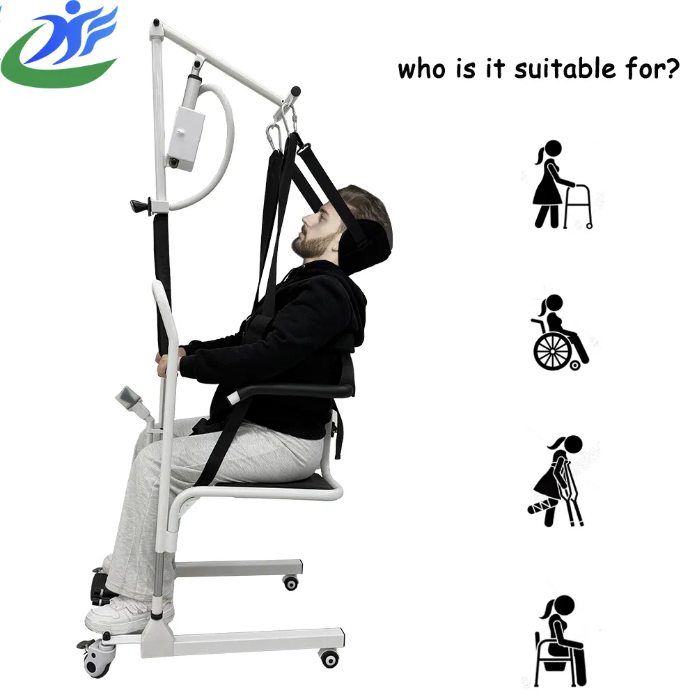 Premium Transfer and Shower Chair for Toilet Patient Sling Lift Medical Equipment