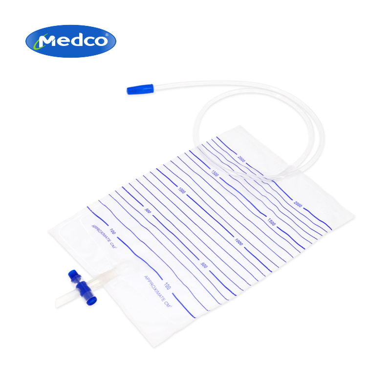 High Quality Single Use Soft Material Urine Bag for Home Nursing