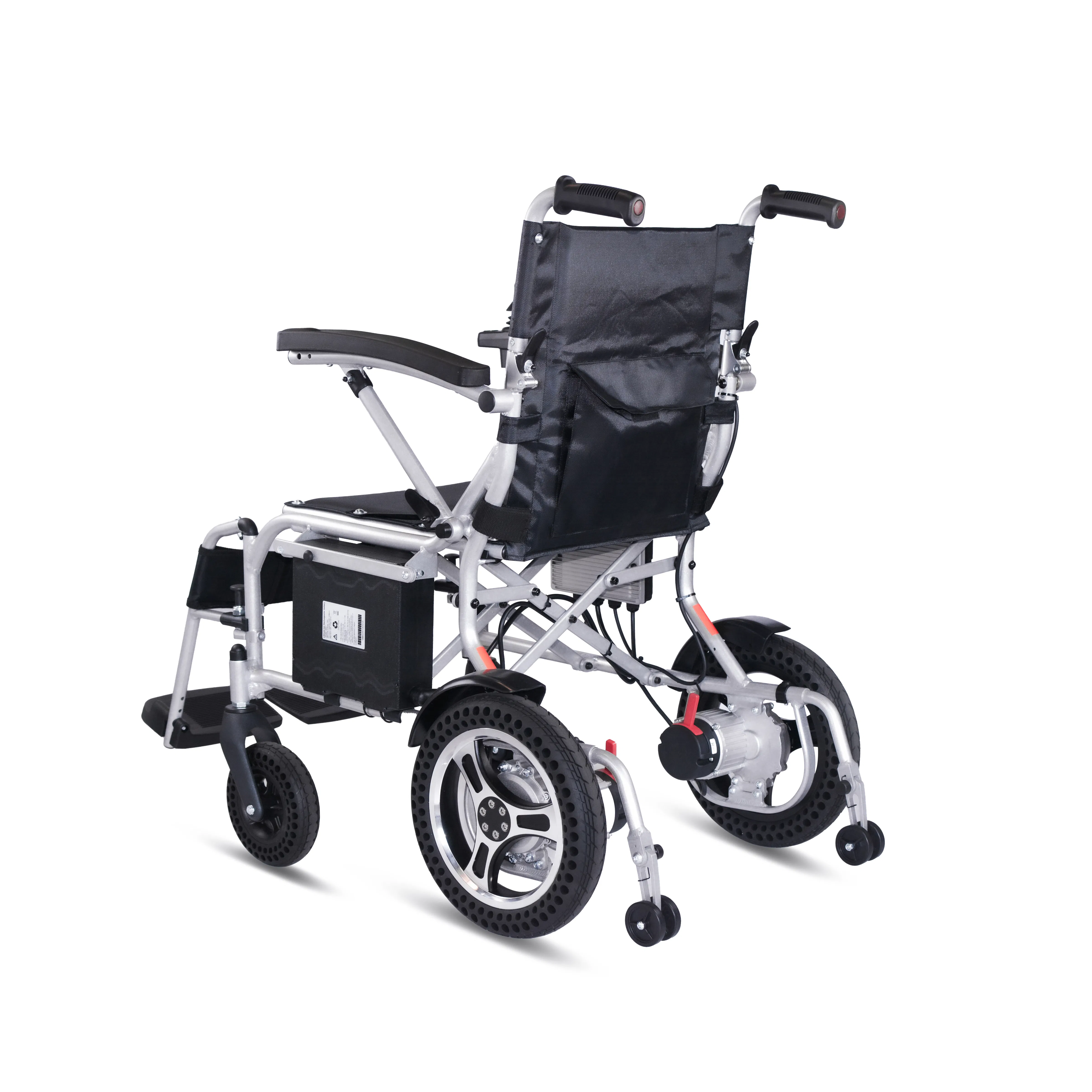 High Speed Electric Wheelchair with 220lbs Weight Limit Brushless DC Motors