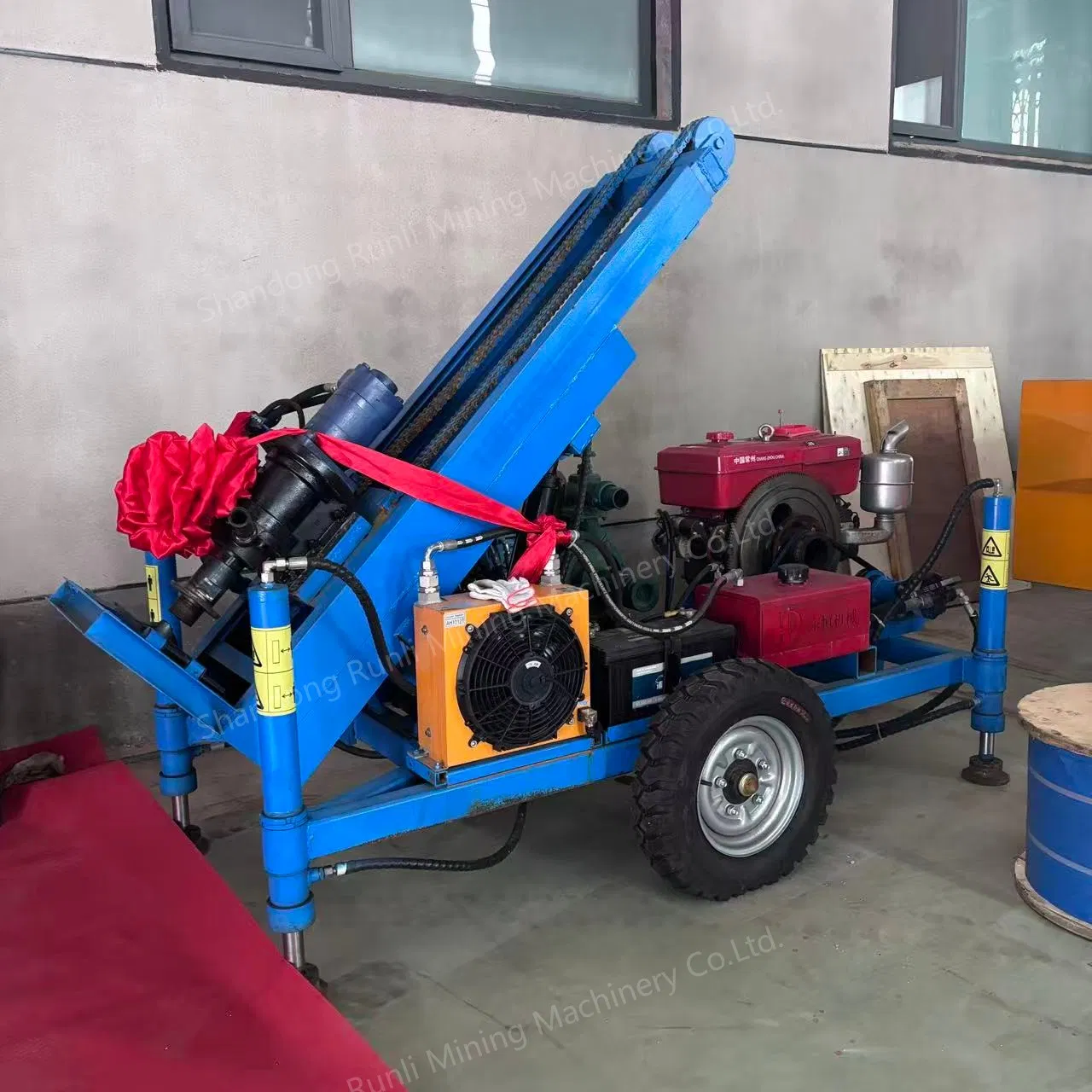 Rl150s)150m Diesel Water Well Drilling Rig Machine/Hydraulic Drilling Machine