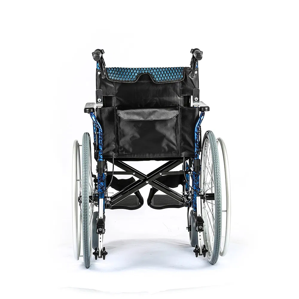 China Supplier Manual Folding Ultra Lightweight Wheelchair Mobility