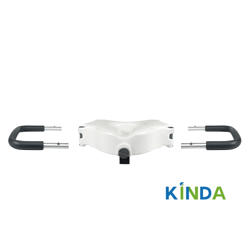 Elderly Safety Raised Toilet Seat with Non-Slip Handles