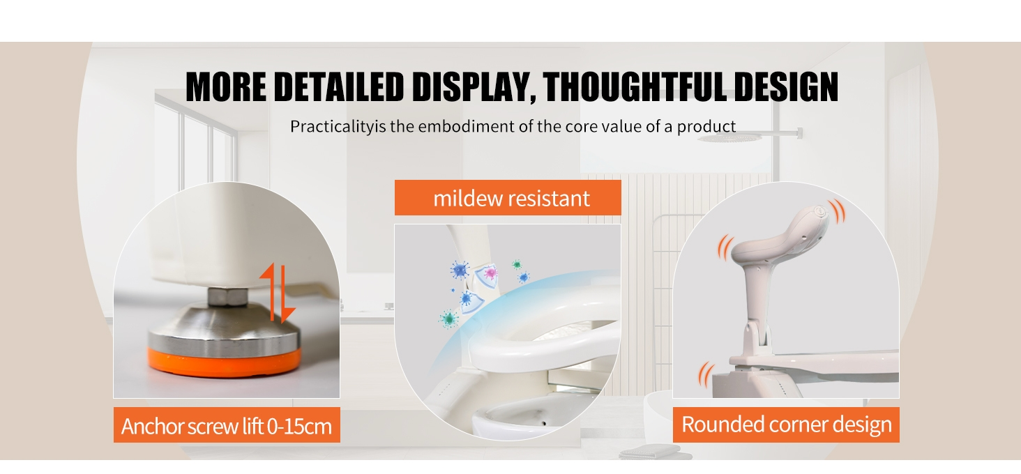 Height-Adjustable Commode Raiser for Elderly Bathroom Safety