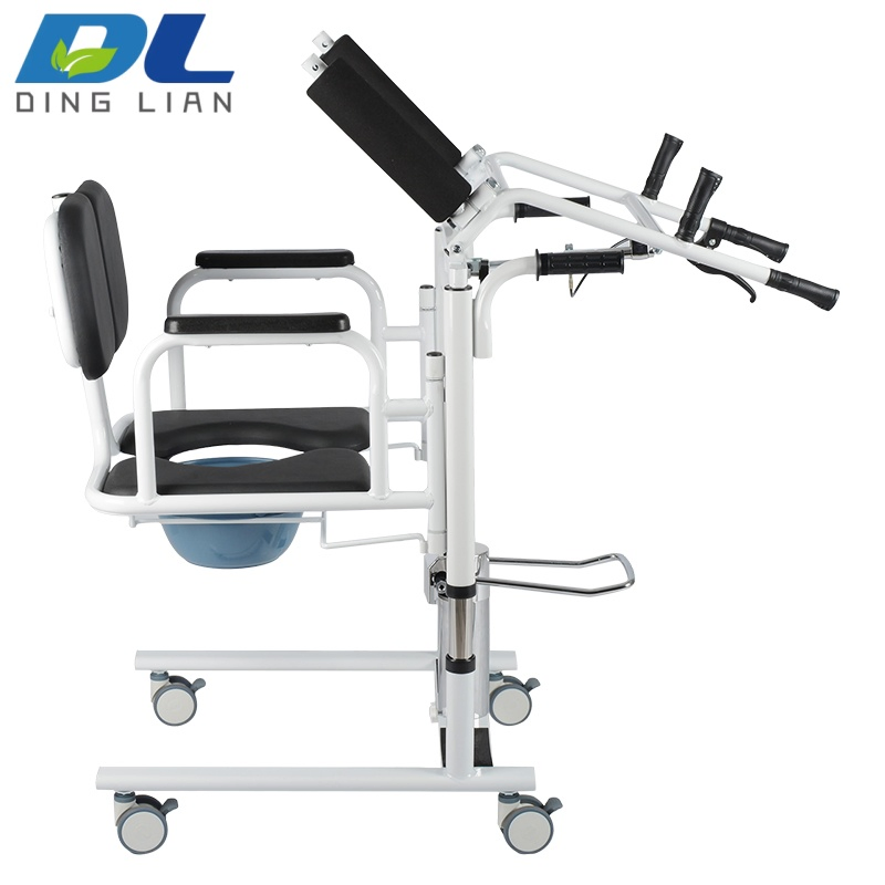 Home Medical Product Transfer Aid Four-Wheel Hydraulic Medical Transfer Device Suitable for Post-Surgical Rehabilitation Patients