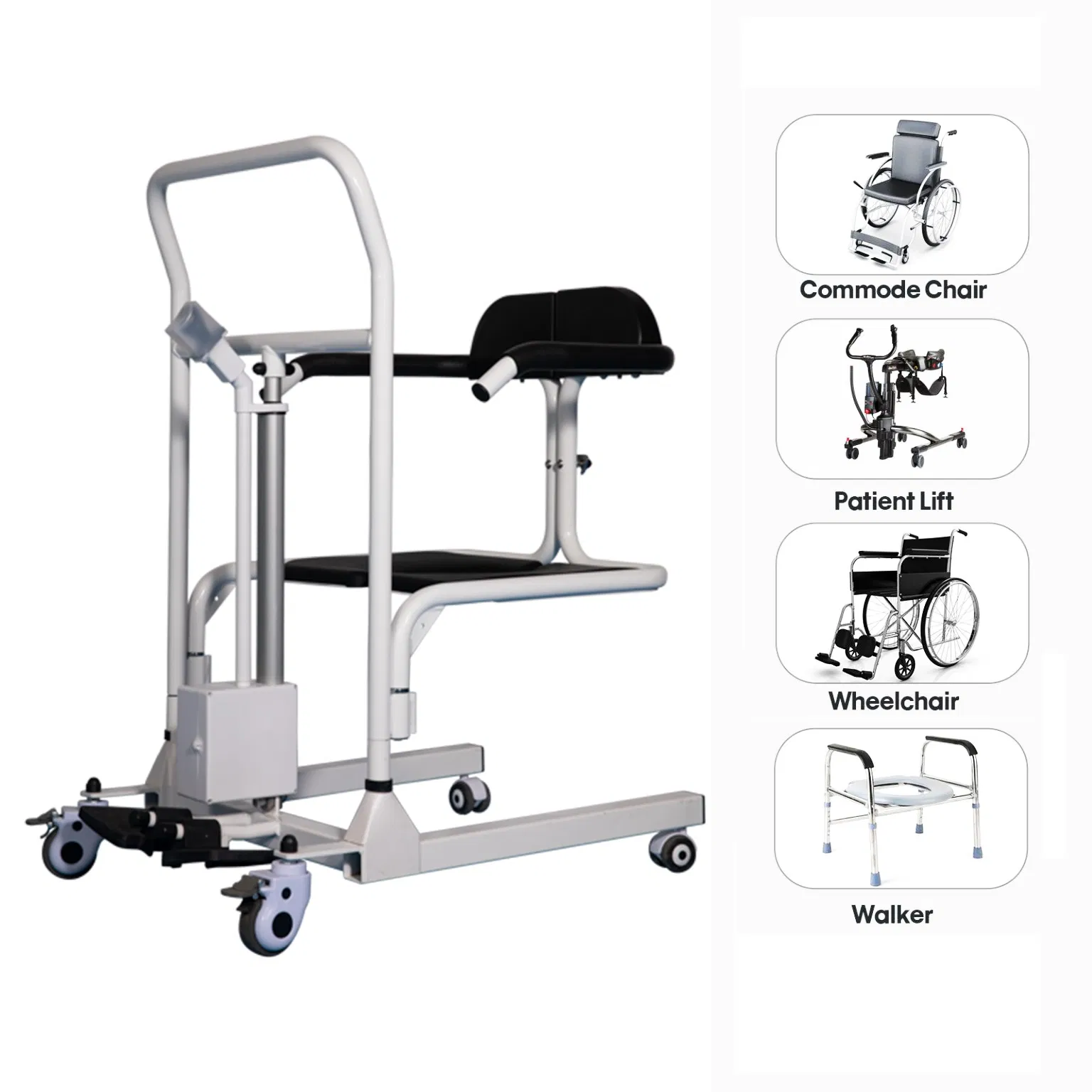 CE-Certified Electric Patient Lifting Device for Home or Nursing Use