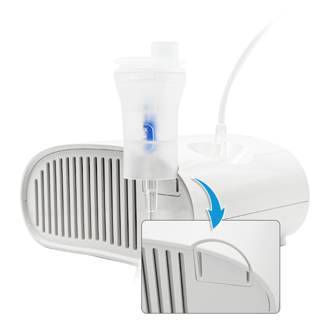 Lightweight Compressor Nebulizer Device for Mobile Medical Applications