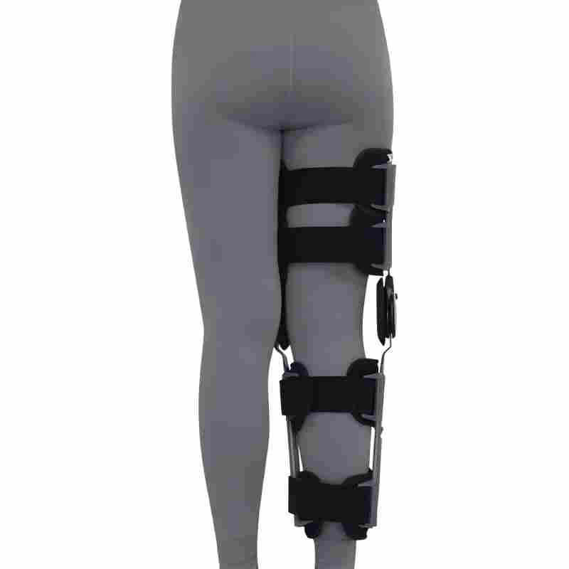 Knee Joint Fixation Orthosis Fixed Fracture Support Lower Limb Rehabilitation Device