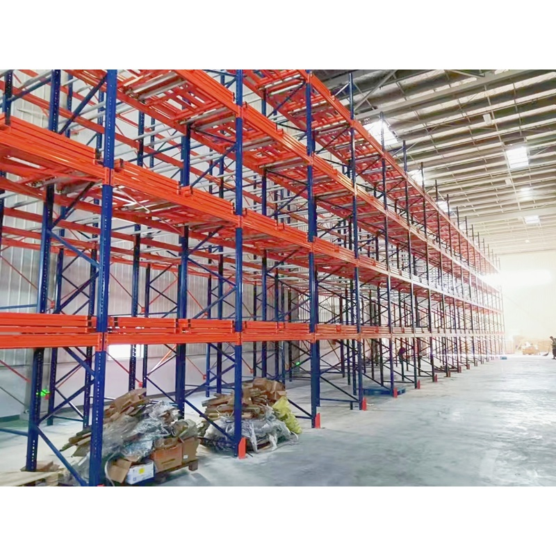 Wholesale Warehouse Racking System Heavy Duty Metal Shelving Warehouse Storage Push Back Push Back Pallet Racking Systems