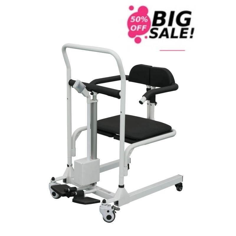 Senior Care Equipment Reclining Lift Seat for Bathroom Safety