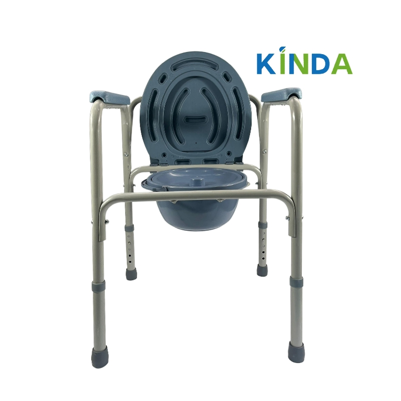 Comfortable Accessible Toilet Chair for Mobility Aid Users