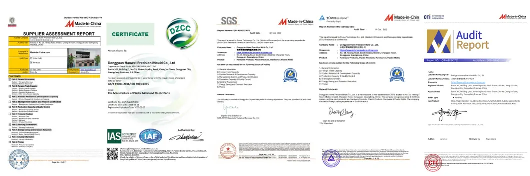 Certifications