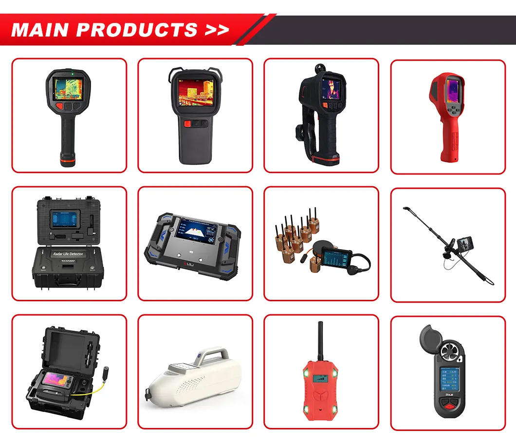 Main Products Range