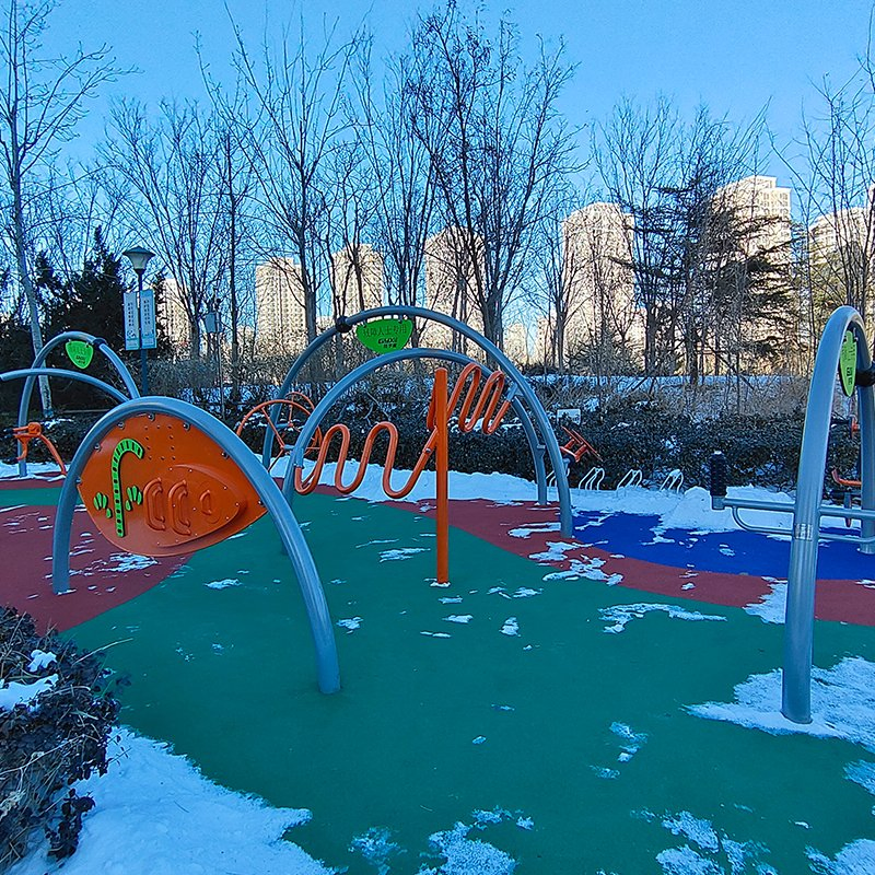 ODM Fitness Equipment Wholesale Used Commercial Children Outdoor Disabled Fitness Playground Sport Gym Park