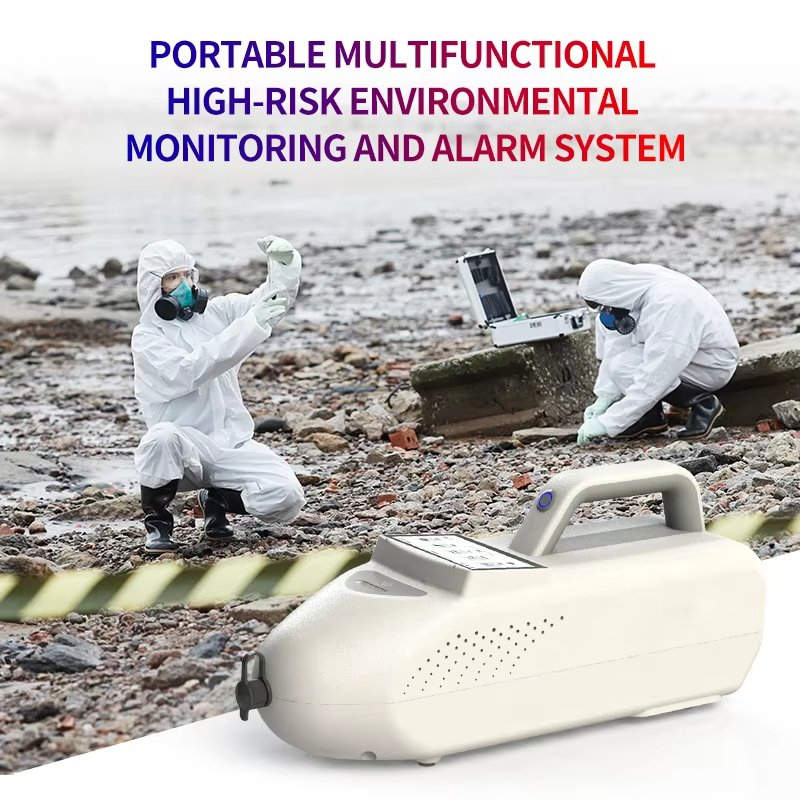 Lightweight Audible Alarm Narcotics Detection Device Explosive Trace Detector for Public Safety