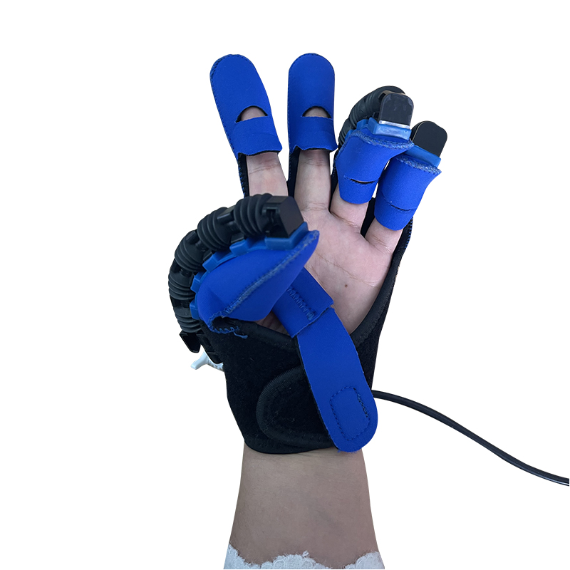 New Invention Stroke Rehabilitation Equipment Hand Therapy Robotic Gloves Physiotherapy Device