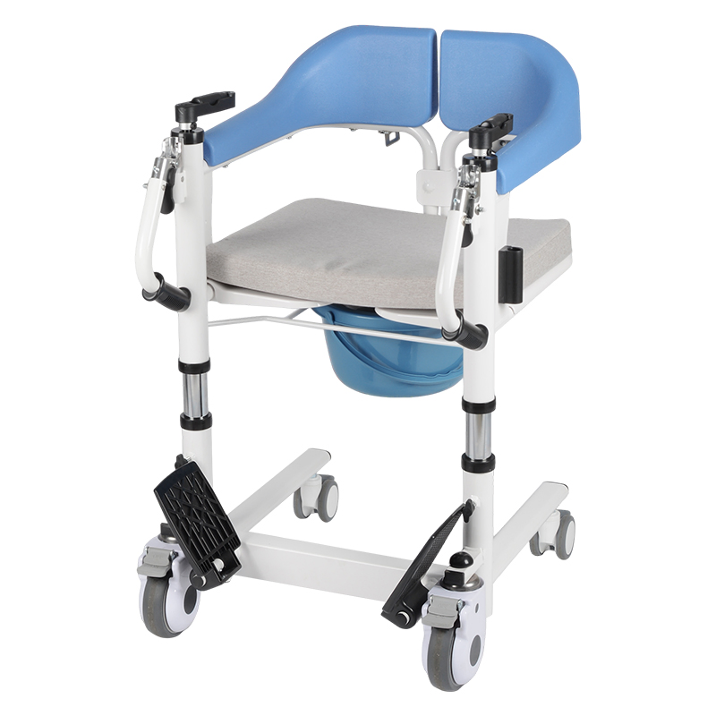 Hospital Homecare Disabled Elderly Nursing Adjustable Transfer Aids Medical Wheelchair Shifting Equipment for Paralytic /Cerebral Palsy Patients