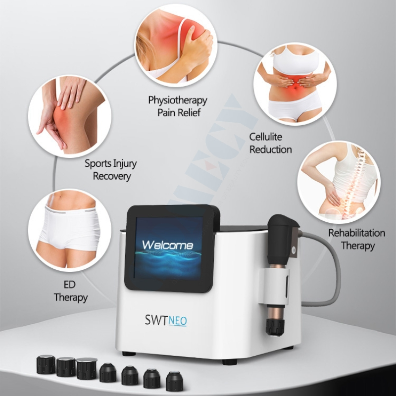 Advanced Pneumatic Shockwave Therapy Device for Chronic Pain Physiotherapy Treatment Centers