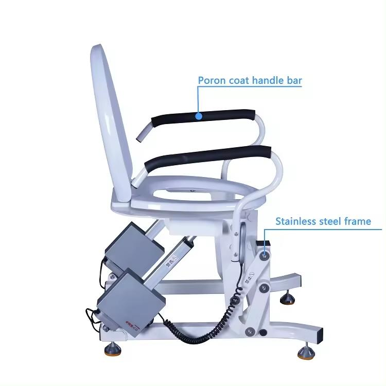 Elderly Toilet Lift Raiser Chair Toilet Stand Assist Chair Commode Seat