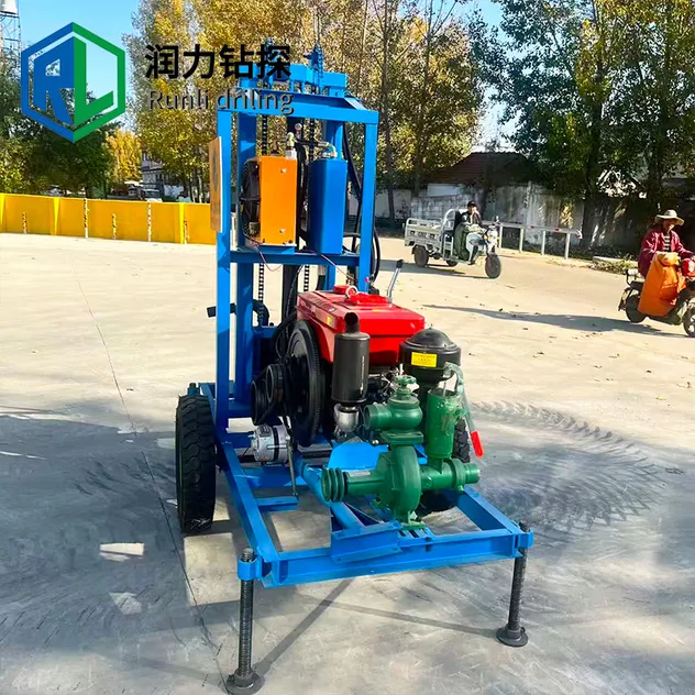 Drilling Rig Left Elevation