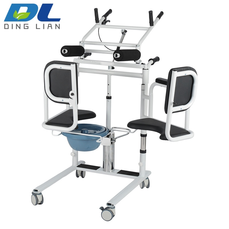 Home Medical Product Transfer Aid Four Wheel Hydraulic Medical Transfer Device Suitable