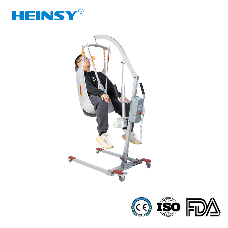 Hes-105b Carbon Steel Promotion China Multi-Function Patient Transfer Lift Patient Lifting Equipment/Device Electric Lift