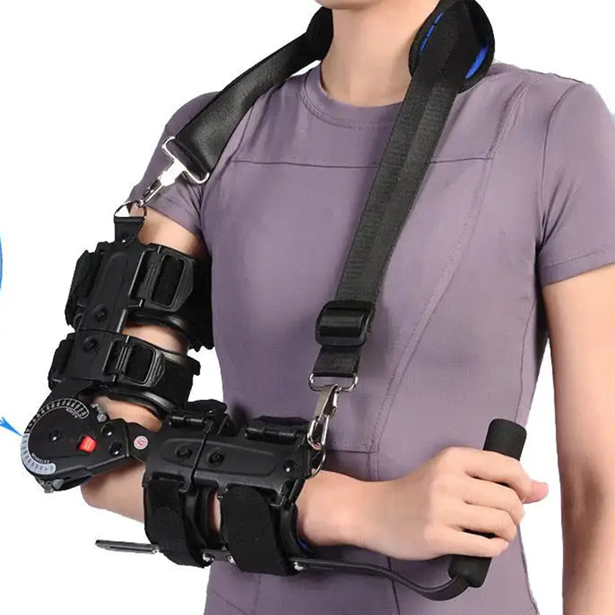 Post-Operative Support Equipment Elbow Brace Hinged Rehabilitation Training Device